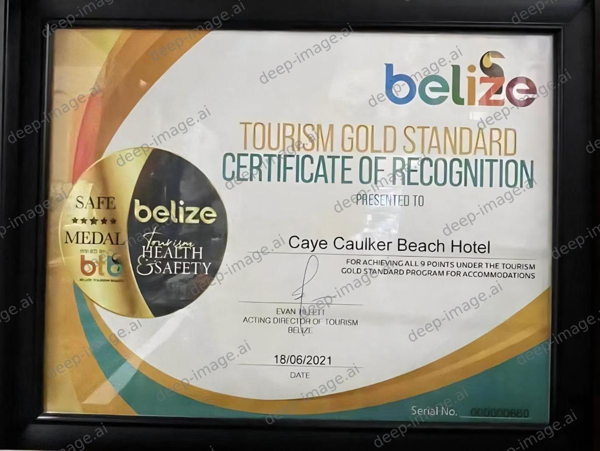 Caye Caulker Beach Hotel מראה חיצוני תמונה